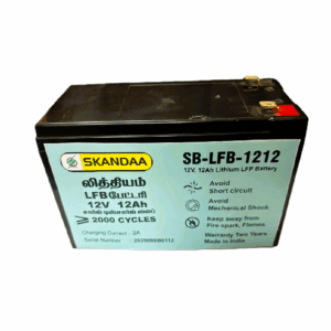 12V 12Ah Lithium LFP Battery
